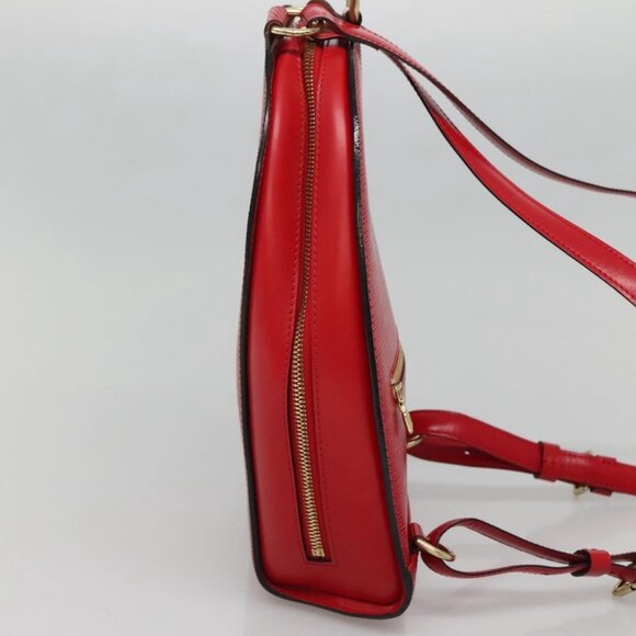 LOUIS VUITTON Epi Mabillon Backpack Castilian Red M52237 LV Auth ep10752 - Picture 5 of 16